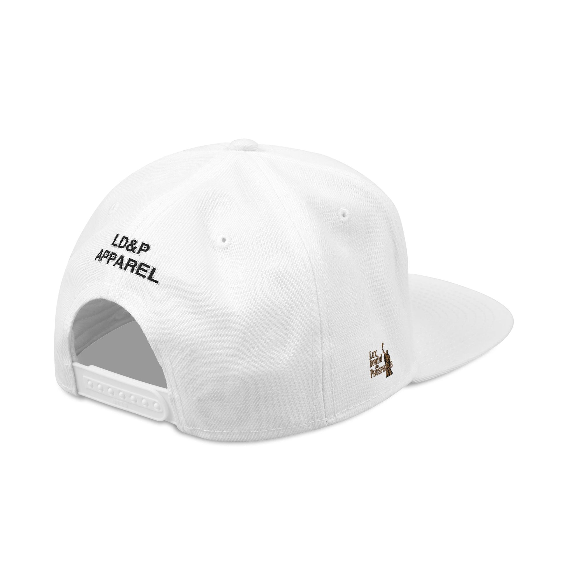 Embroidered Snapback Cap - LD&P Apparel Design