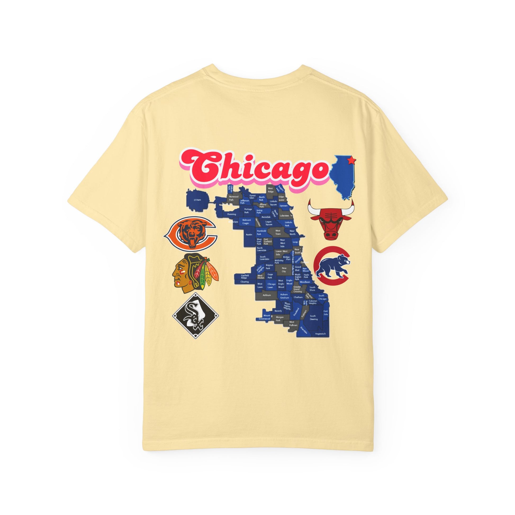 Chicago Unisex T-shirt - Vintage Chicago Design