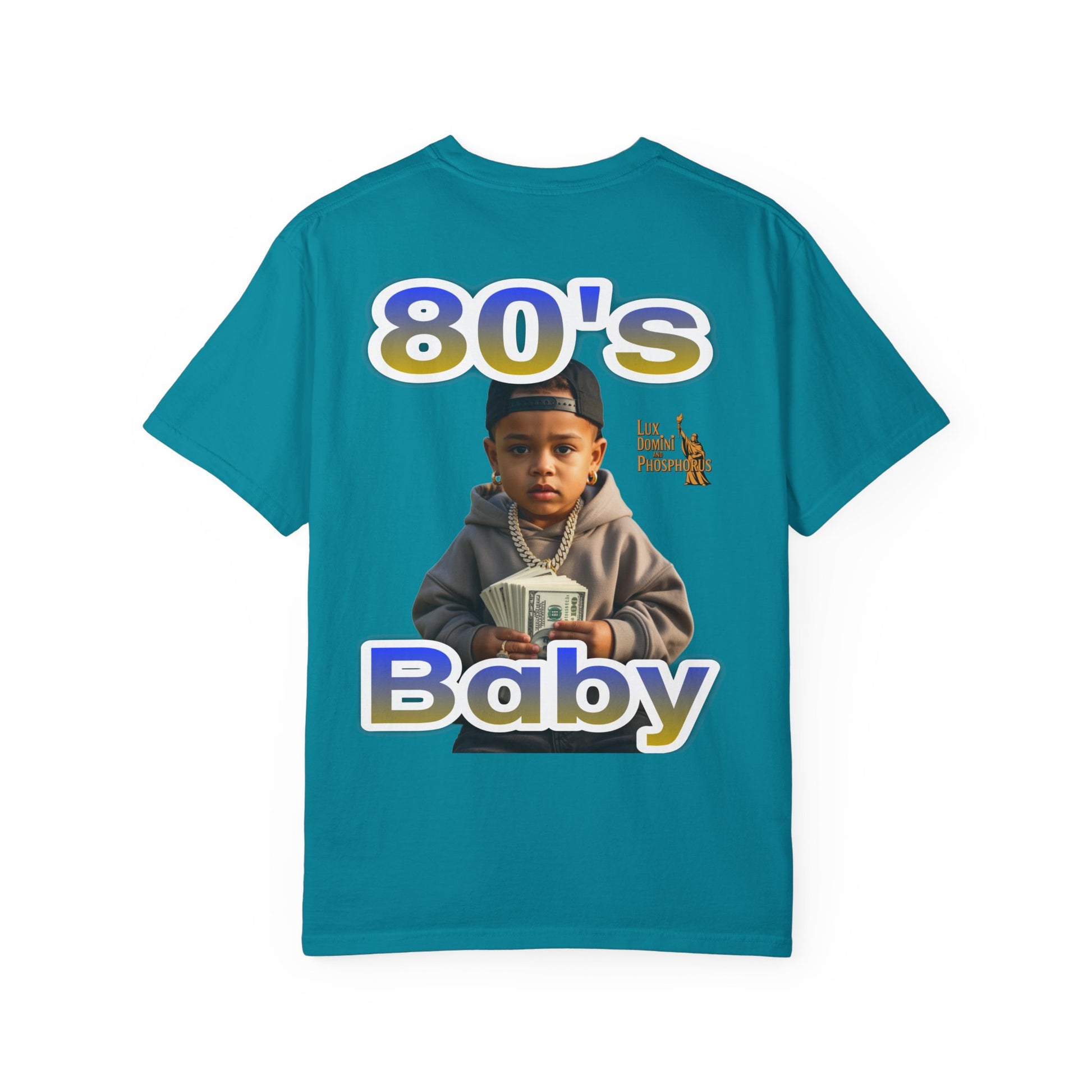 80s Baby Unisex Garment-Dyed T-shirt - LD&P APPAREL