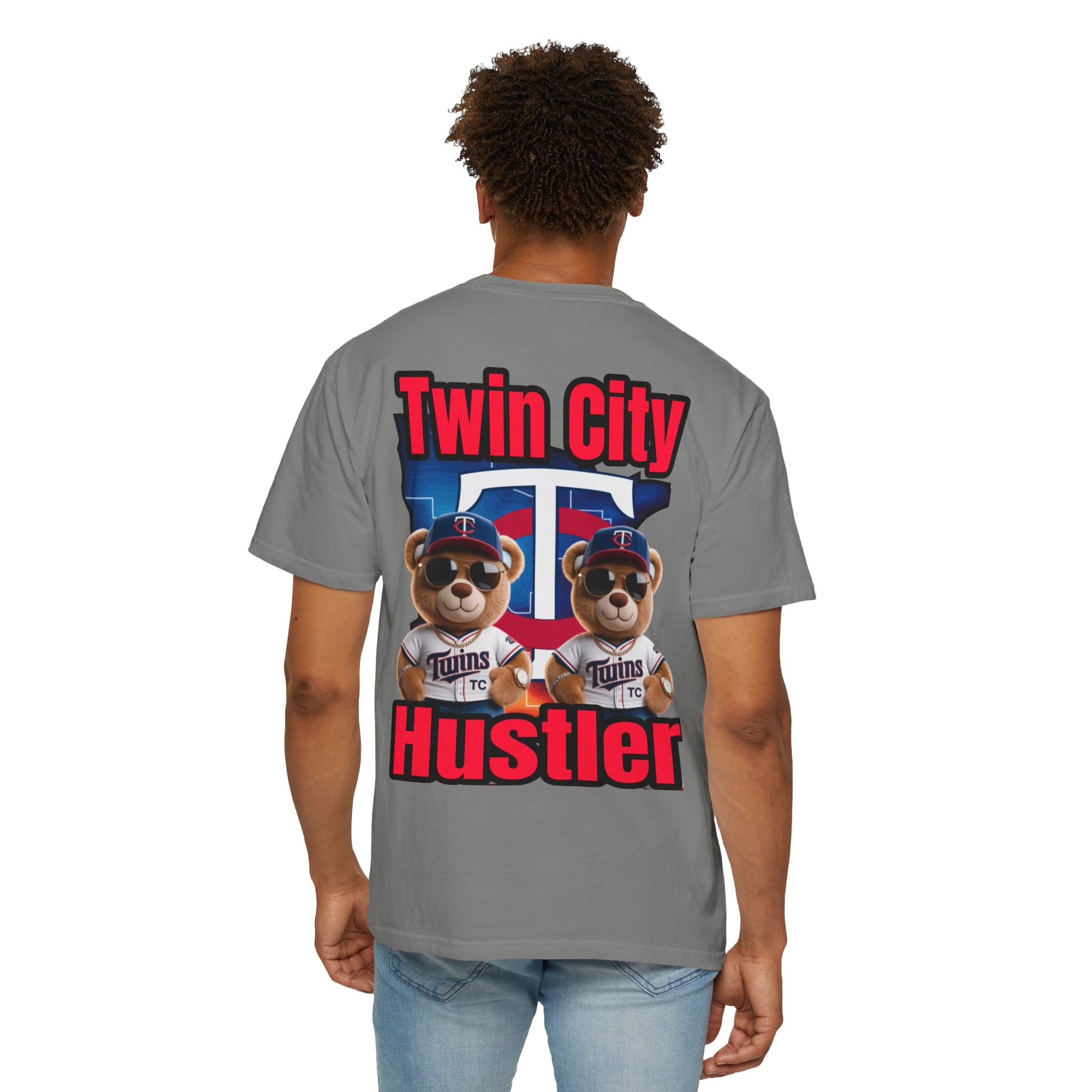 Hustler Garment-Dyed T-shirt - Twin City LD&P Apparel Design