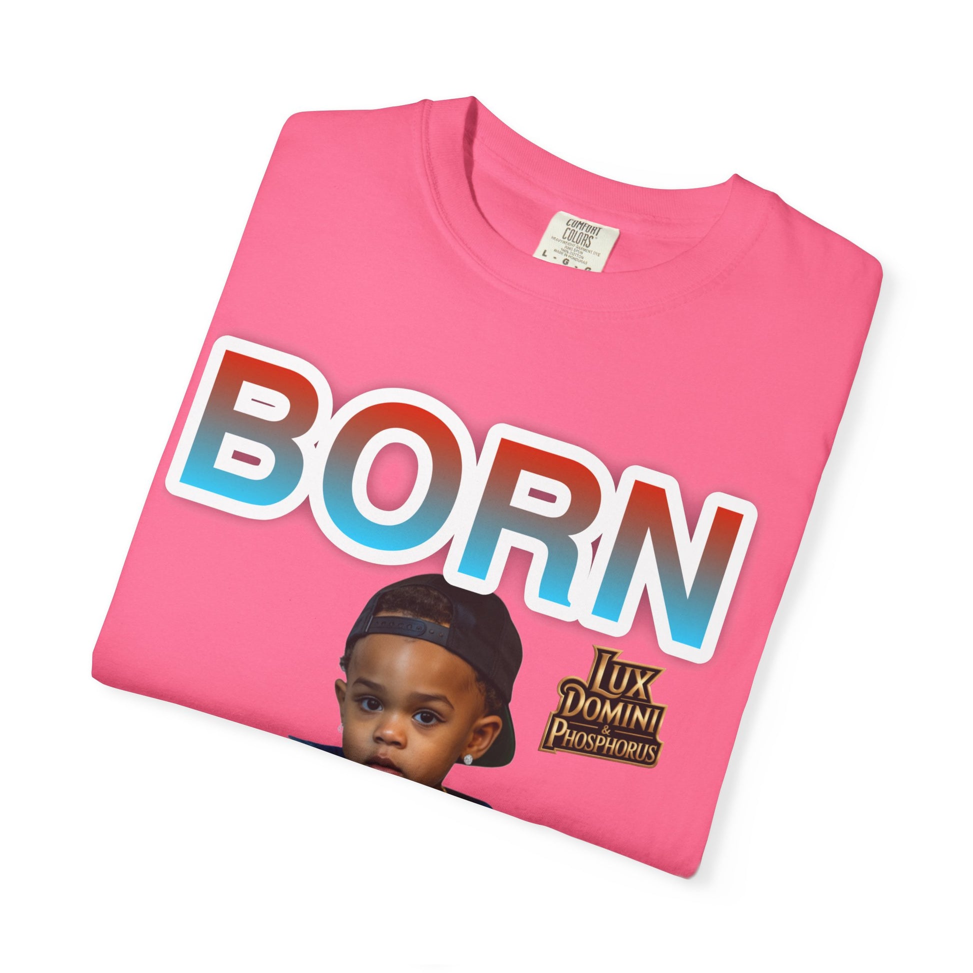 Garment-Dyed T-shirt BORN HUSTLER LD&P APPAREL