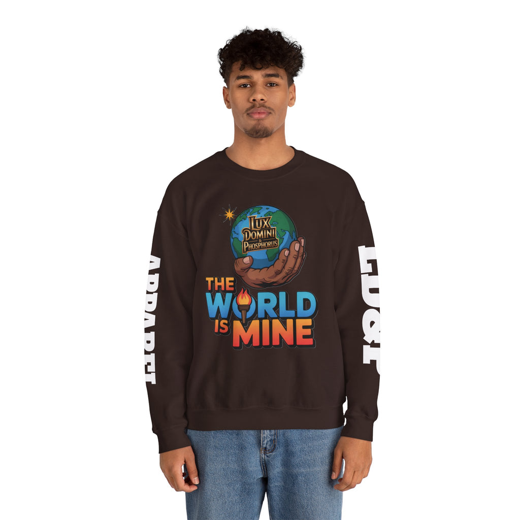 Graphic Sweatshirt - The World Is Mine LD&P APPAREL Design