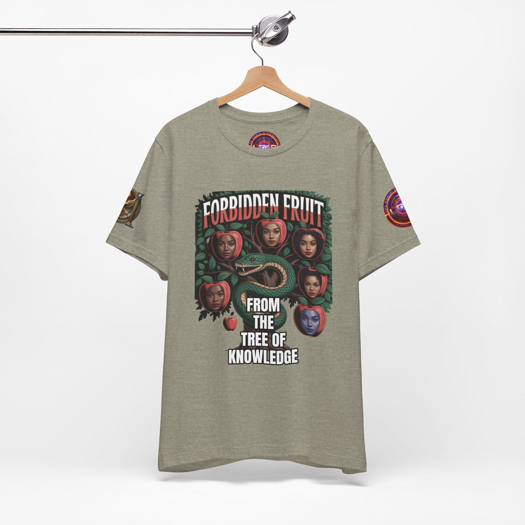 Short Sleeve Tee - Tree of Knowledge Forbidden Fruit Design