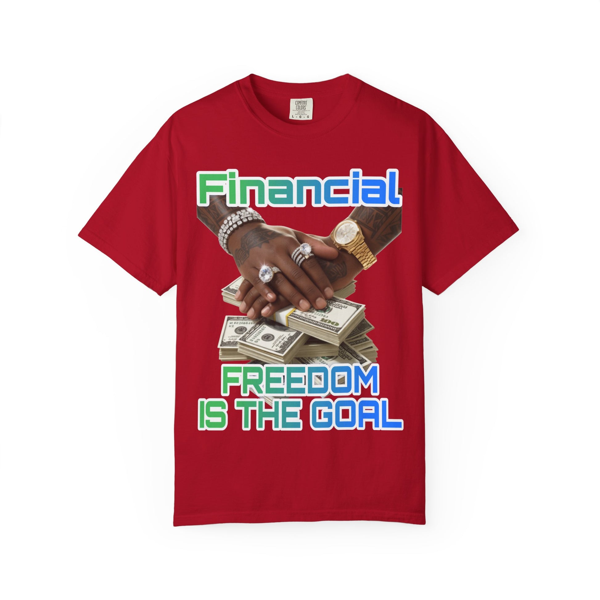 Financial Freedom Unisex T-shirt - 'Financial Freedom is The Goal' Design