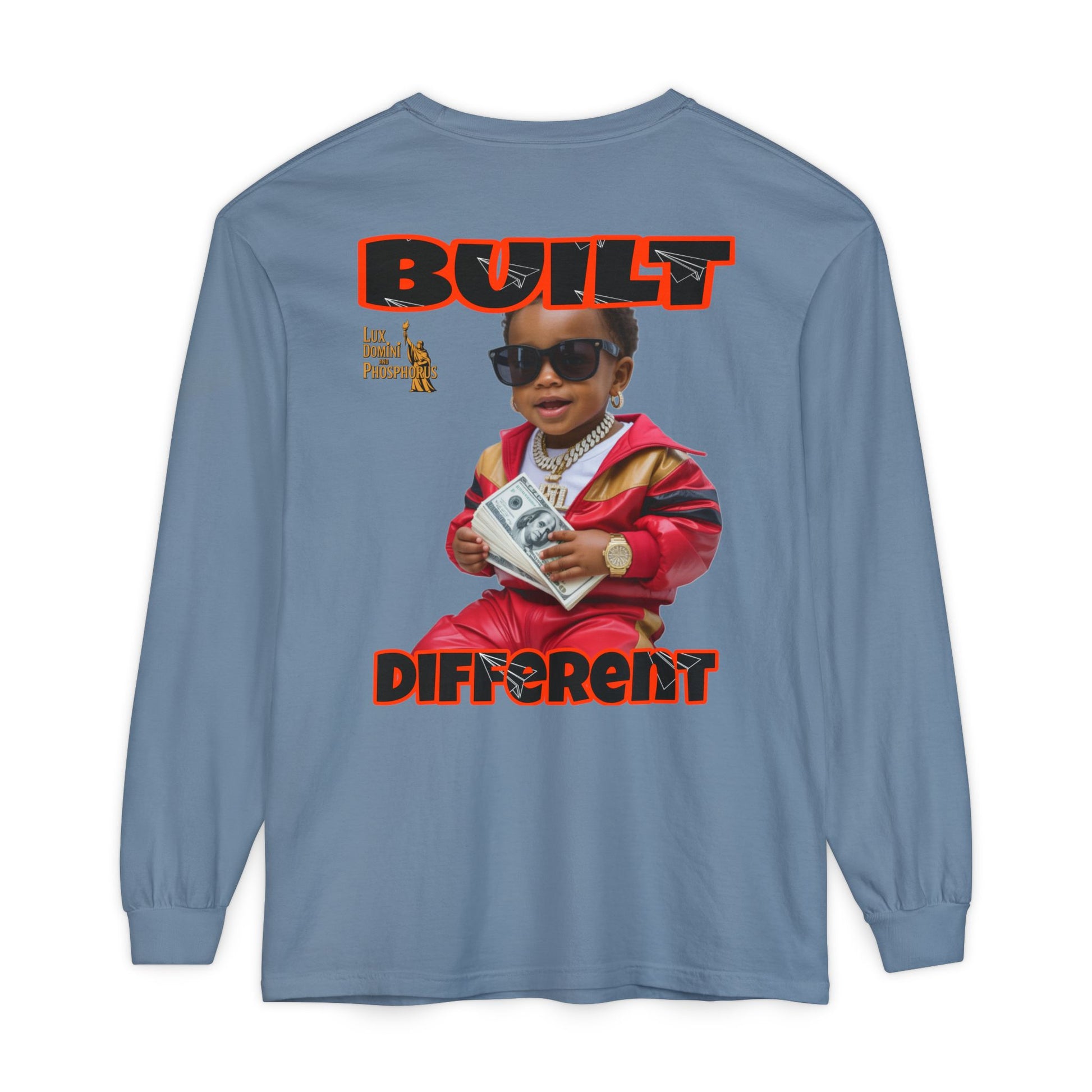 Long Sleeve T-Shirt - Built Different LD&P Apparel Design