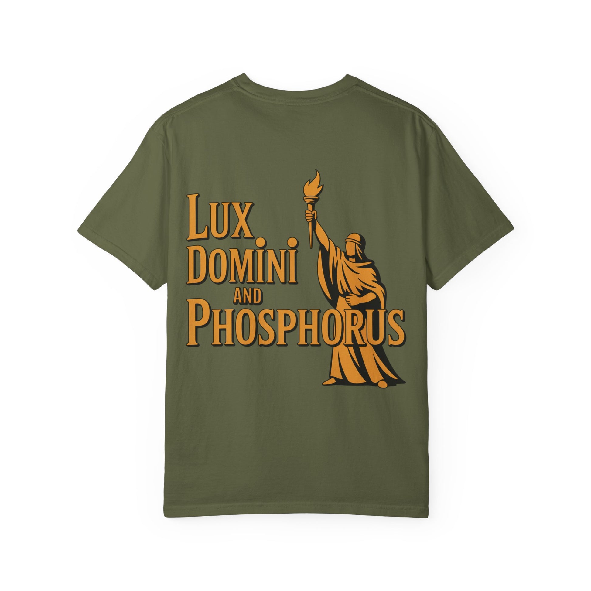 Garment-Dyed T-shirt Thin Line Love Hate LD&amp;P APPAREL Design