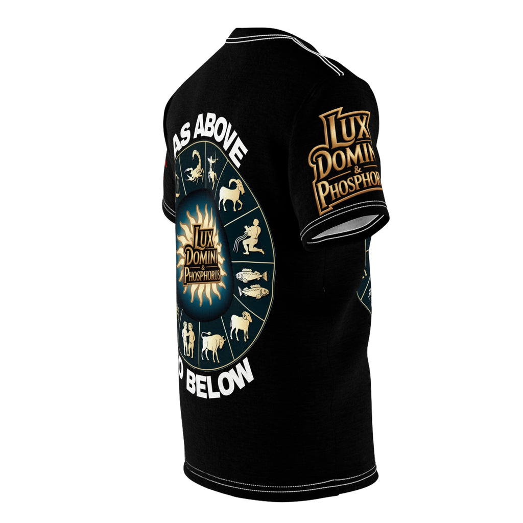 As Above So Below Unisex Cut & Sew Tee