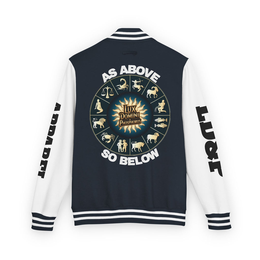 Letterman Jacket - As above so below LD&P APPAREL Design