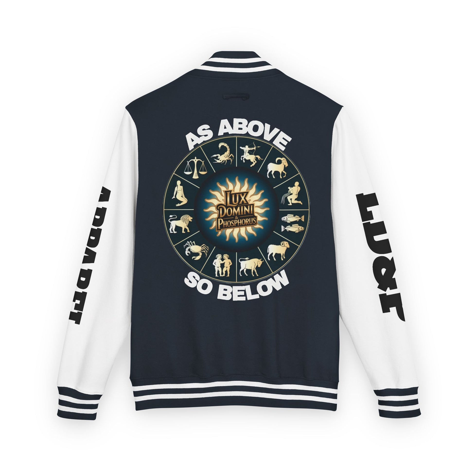 Letterman Jacket - As above so below LD&P APPAREL Design