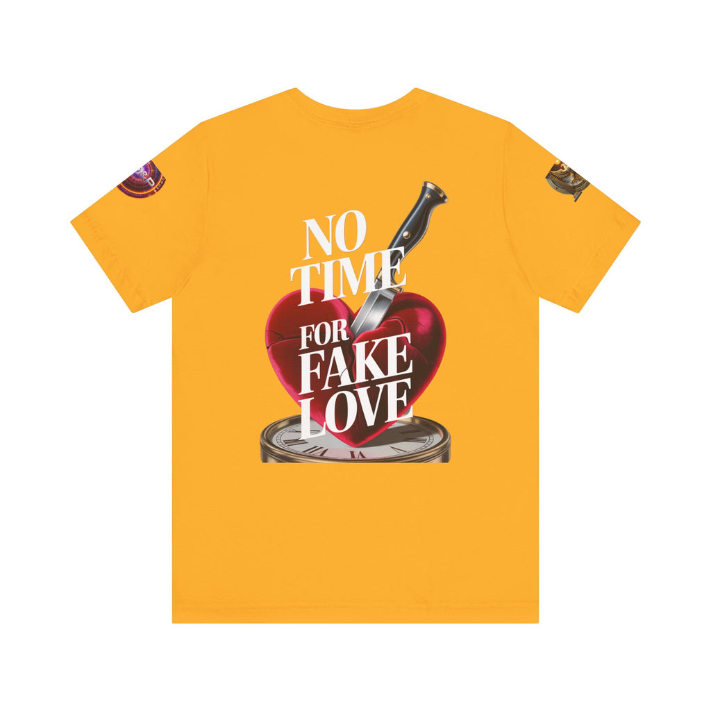 Short Sleeve Tee - No Fake Love Design