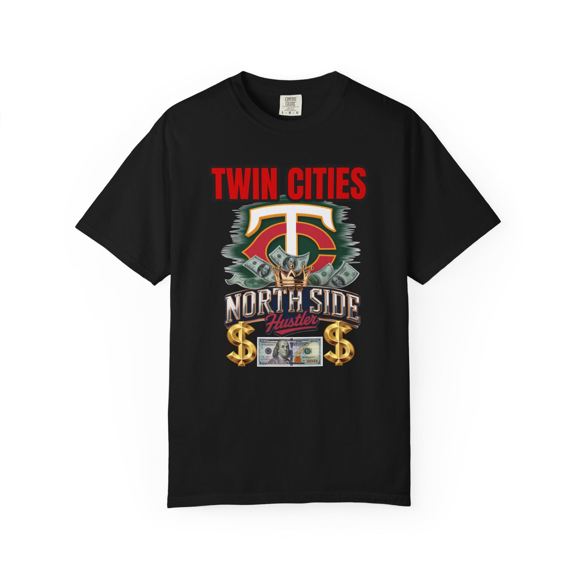 Garment-Dyed T-shirt - TC Northside HUSTLER