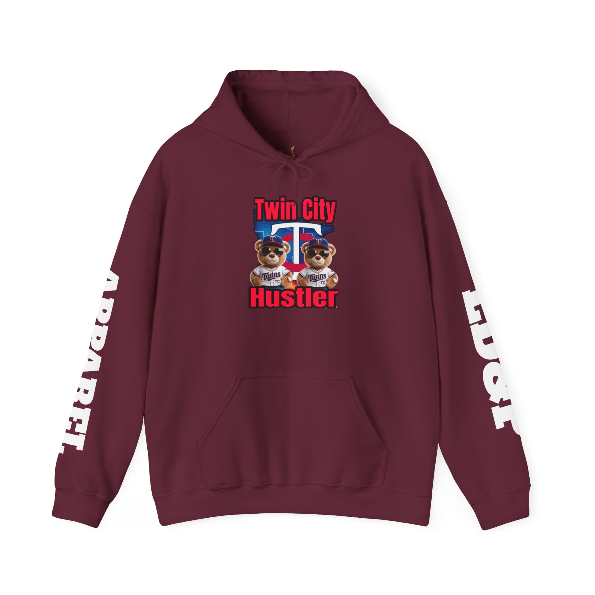 Hooded Sweatshirt - Twin City HUSTLER