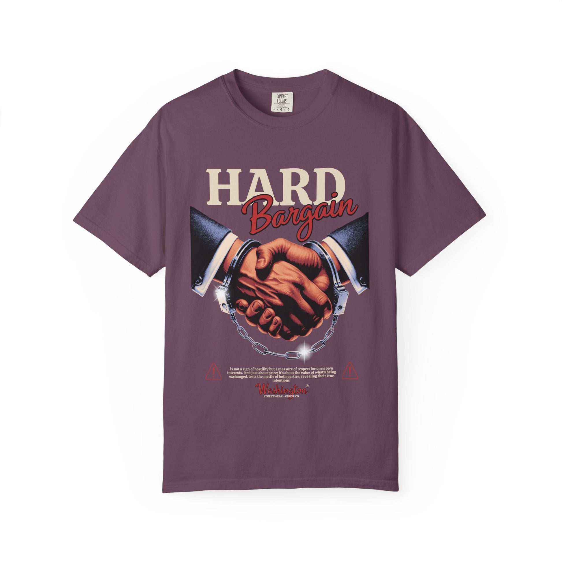 Garment-Dyed T-shirt Hard Bargain Graphic Tee