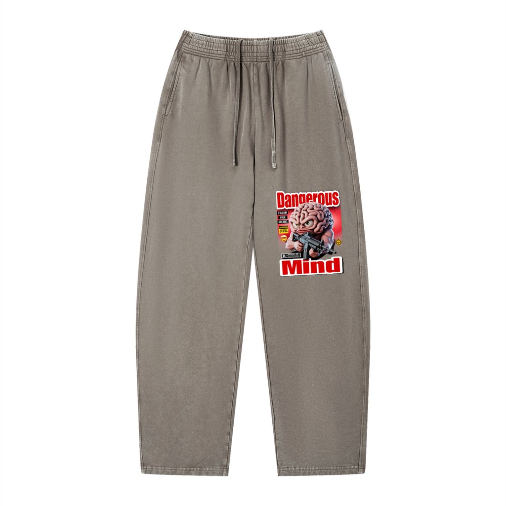 Unisex Vintage Wash Loose Sweatpants