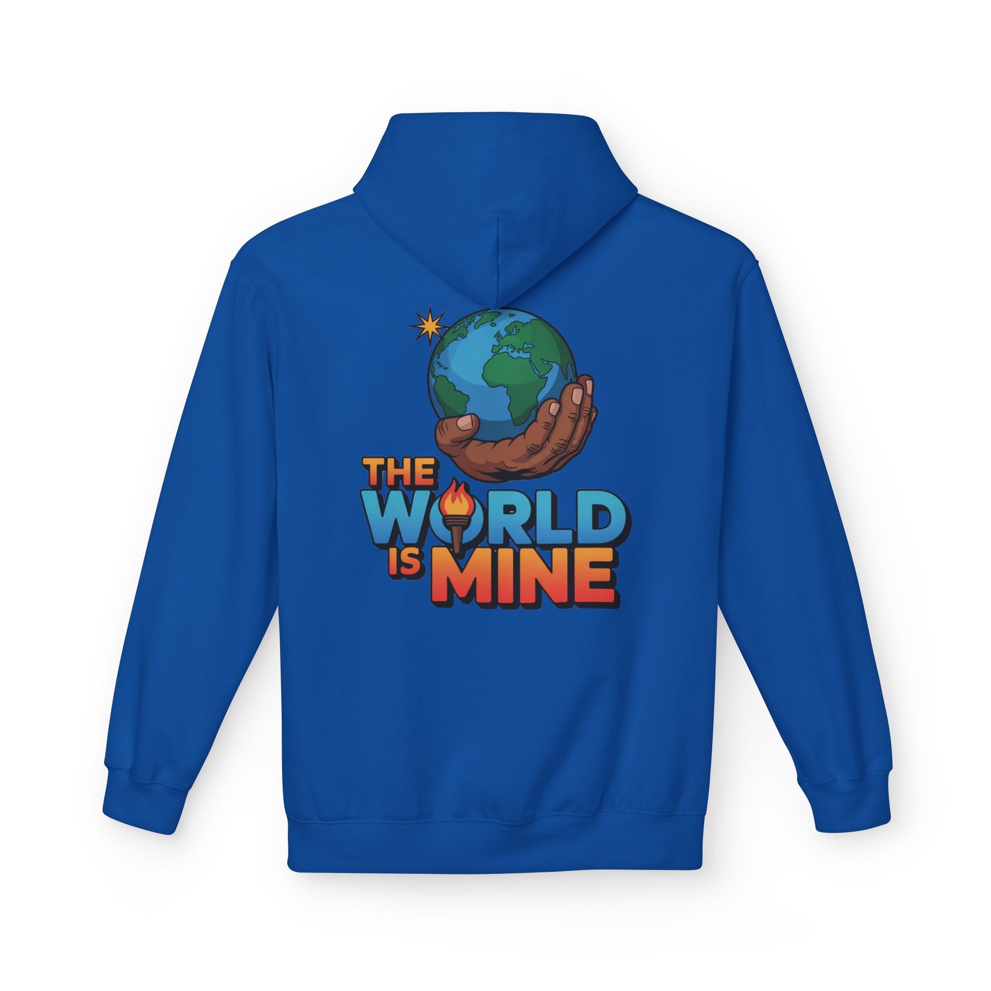 Hoodie Lux Domini and Phosphorus Design The World is Mine