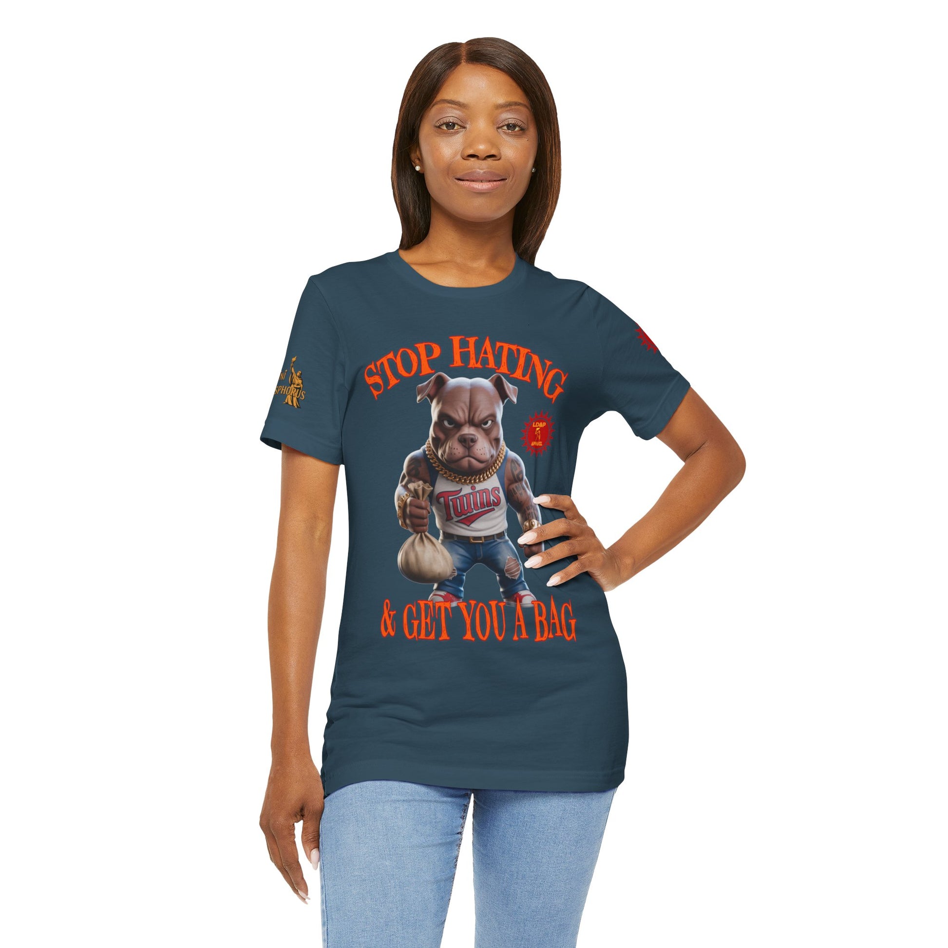 Graphic Tee - Stop Hating LD&amp;P APPAREL Design