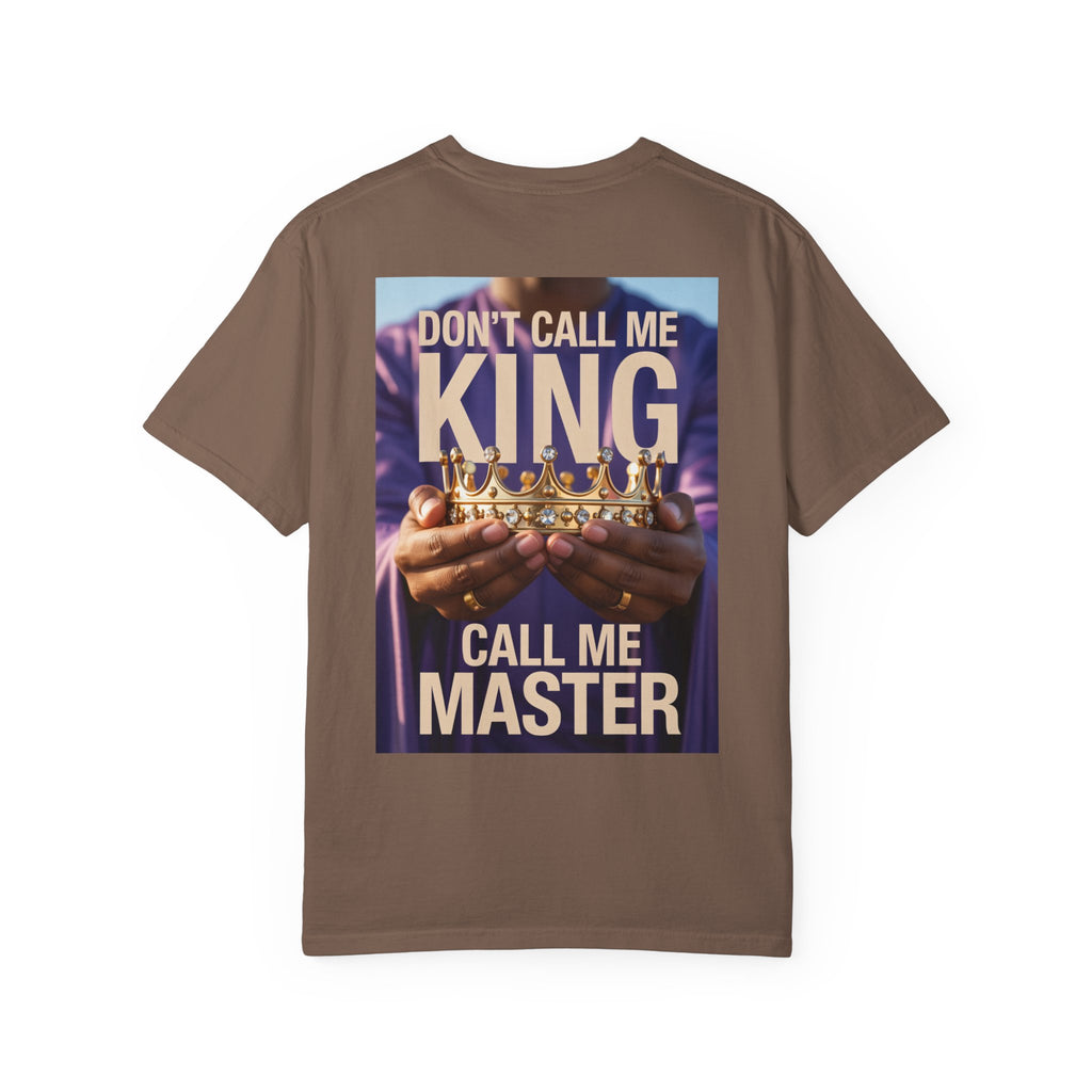 Unisex T-shirt Call Me Master Design