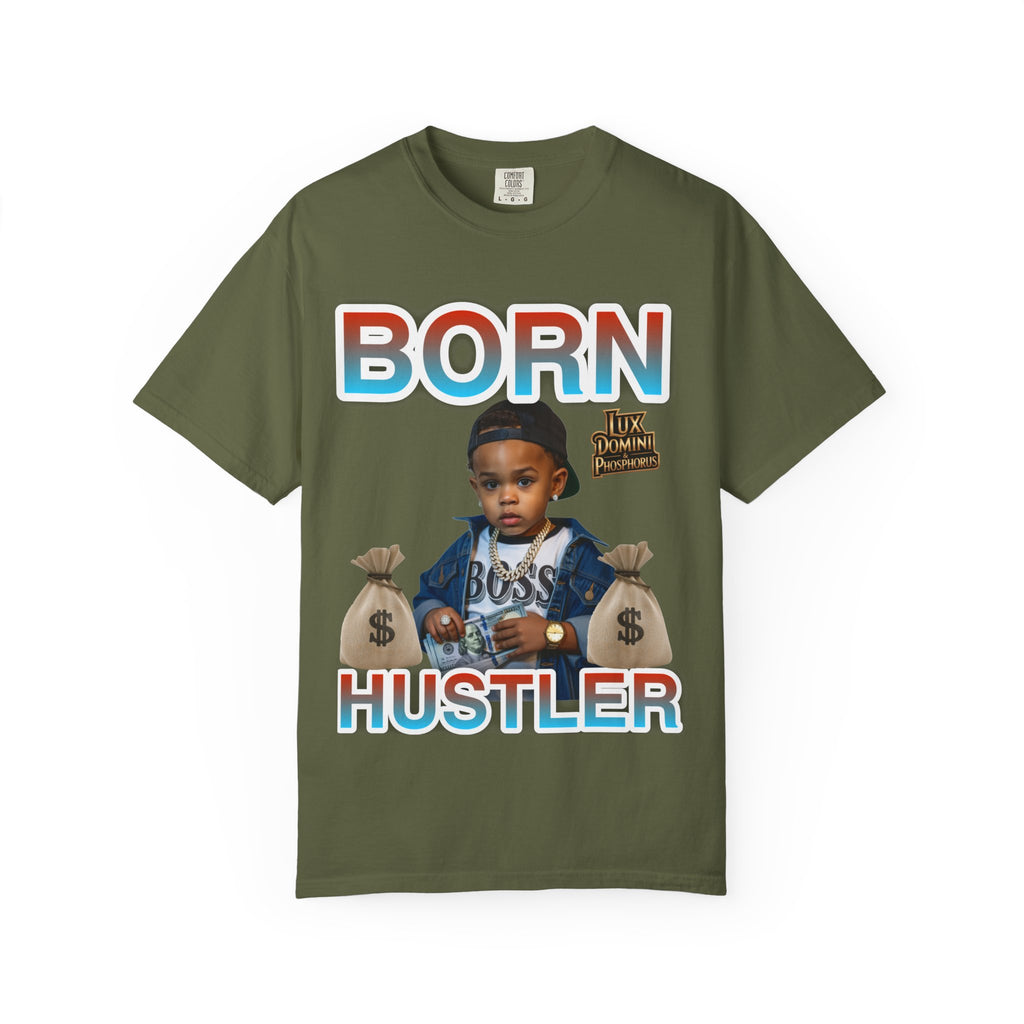 Garment-Dyed T-shirt BORN HUSTLER LD&P APPAREL