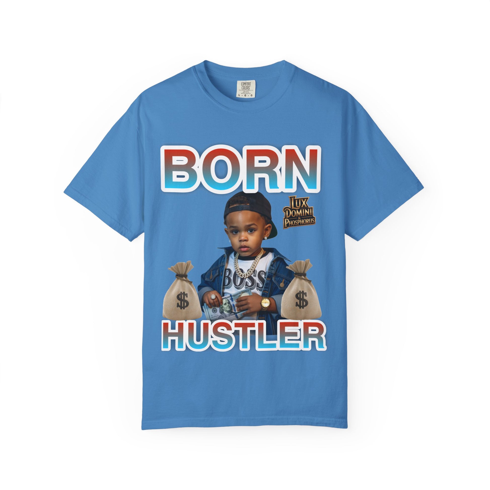 Garment-Dyed T-shirt BORN HUSTLER LD&P APPAREL