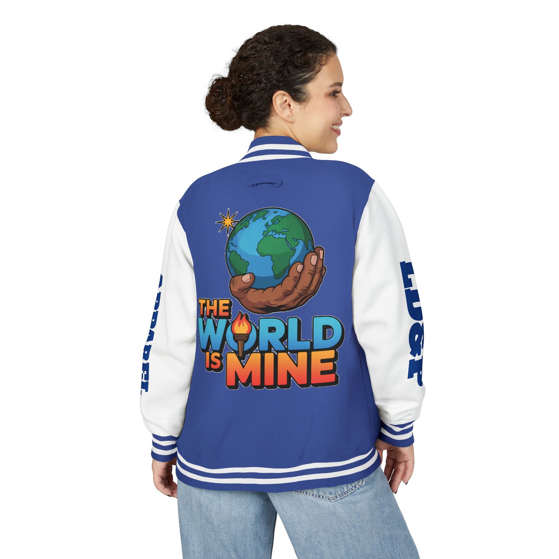 Letterman Jacket - The World is Mine LD&P APPAREL Design