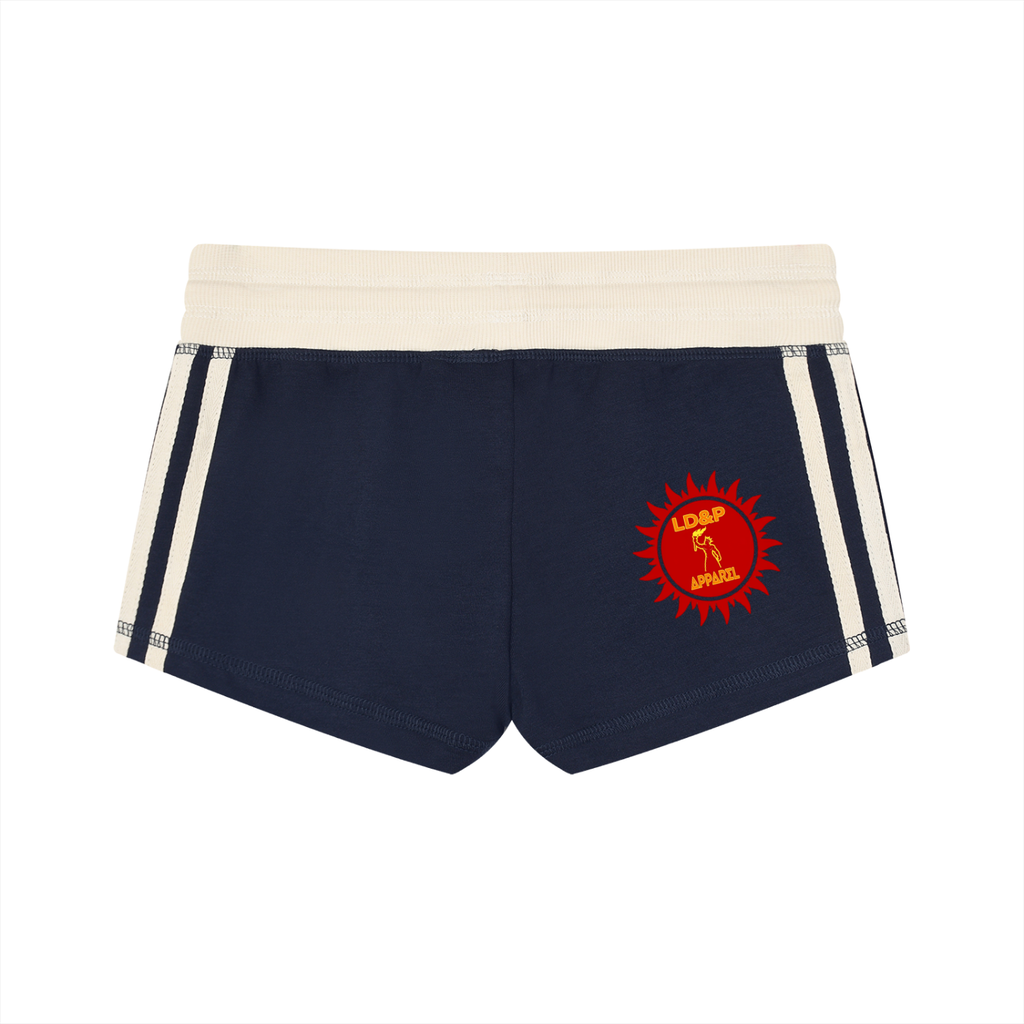 Women's Contrast Stripe Track Shorts