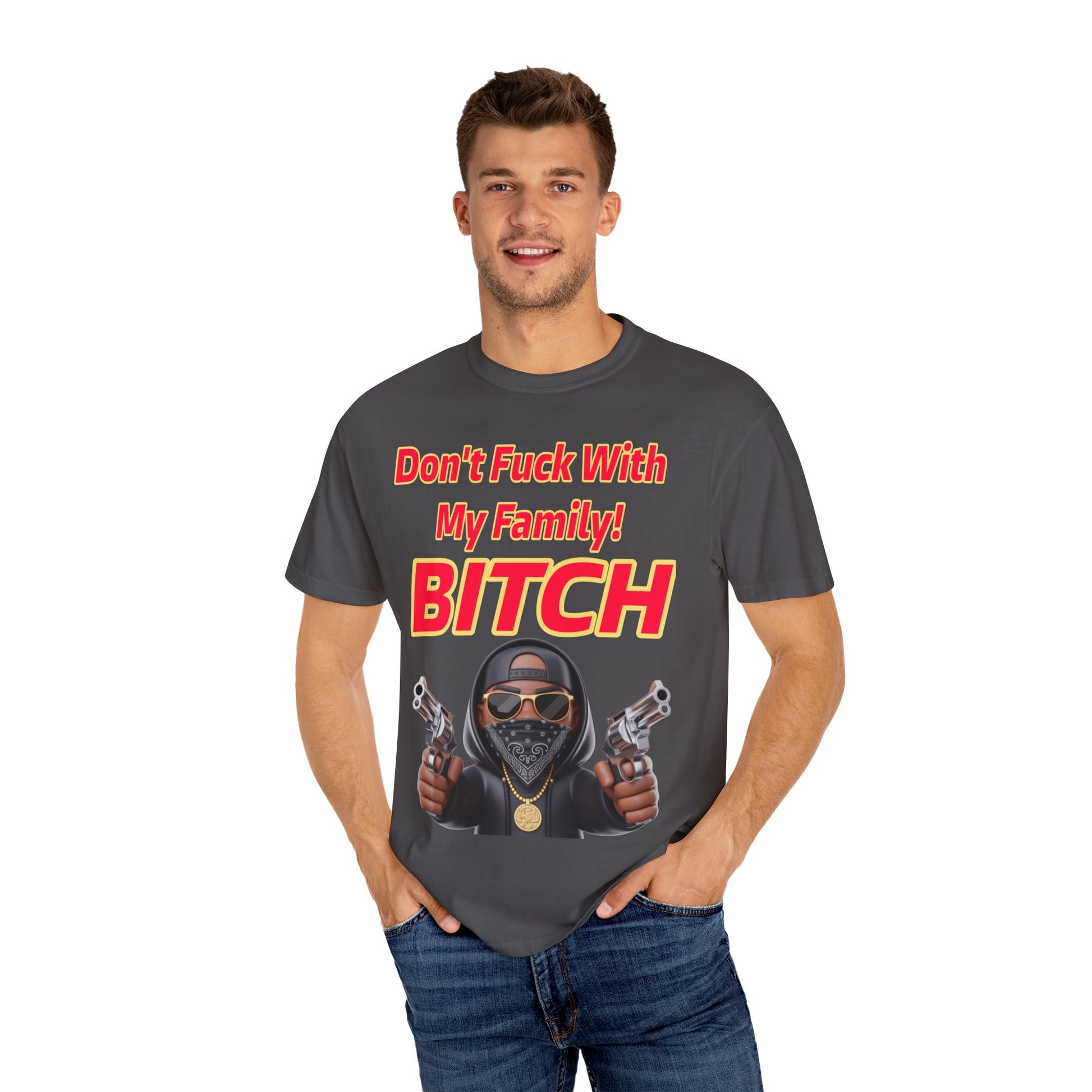 Unisex T-shirt - Don't Fuck with My Family Design
