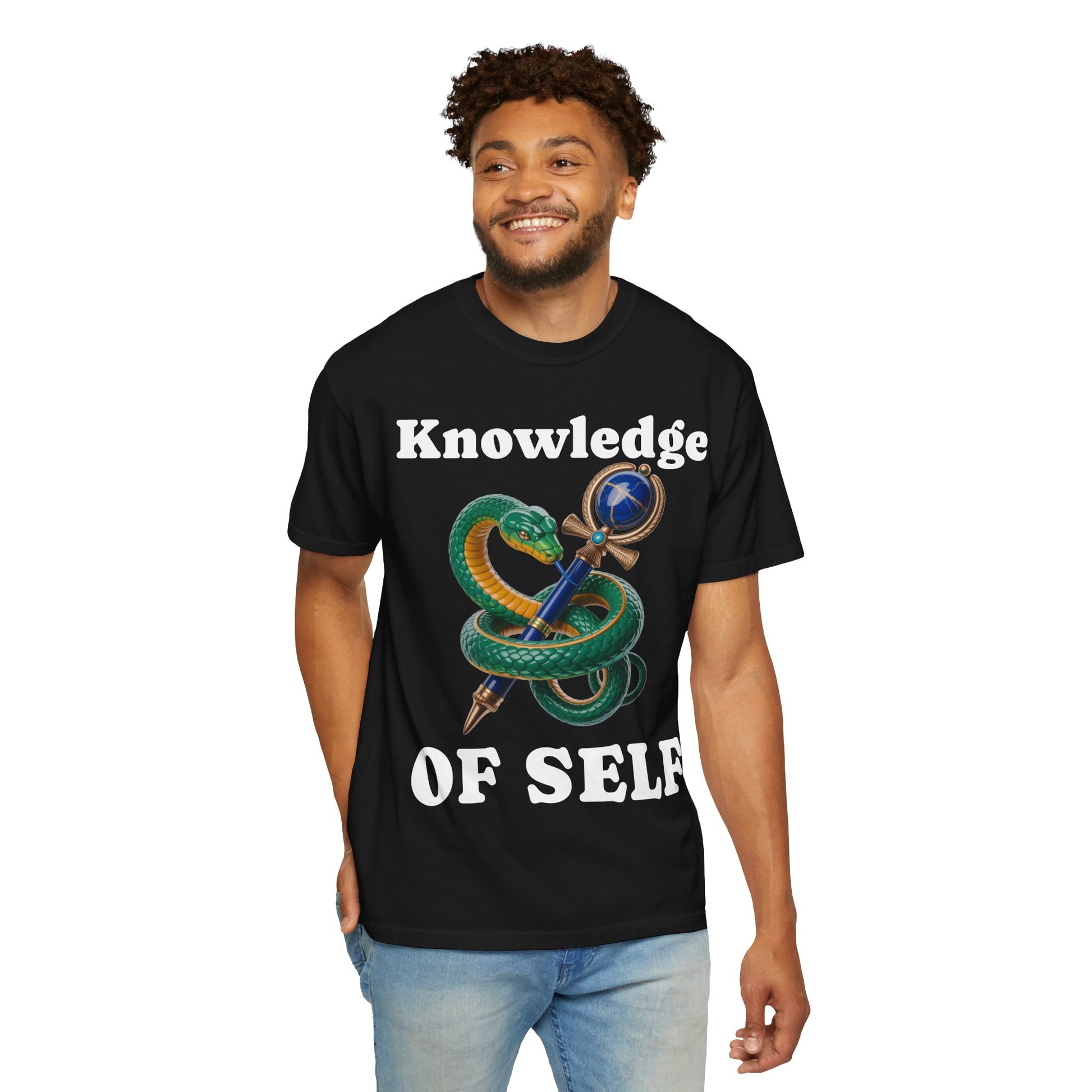 Kundalini Unisex T-shirt with Self Knowledge Design