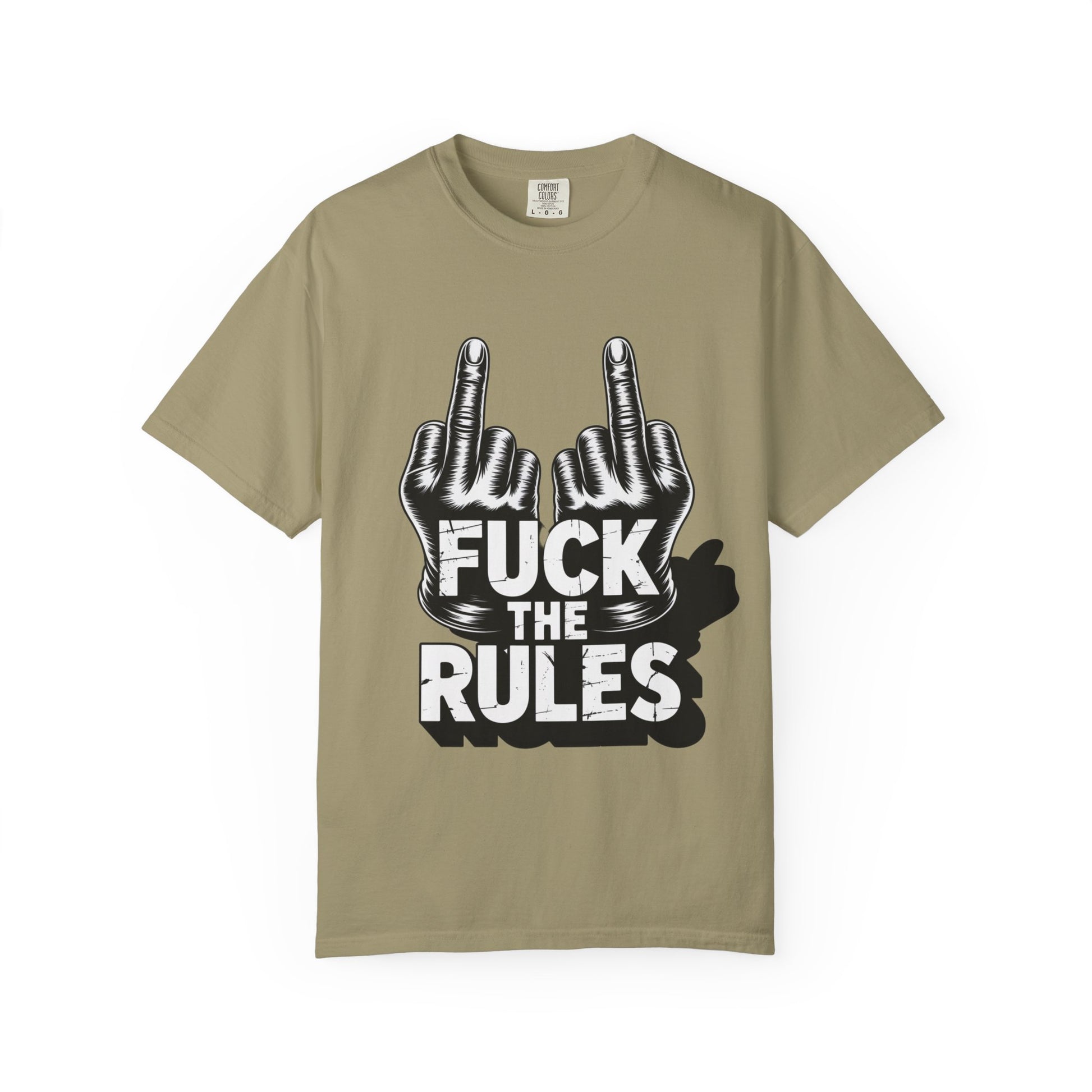 Trust Nothing Unisex T-shirt - Skip The Rules Typography Tee