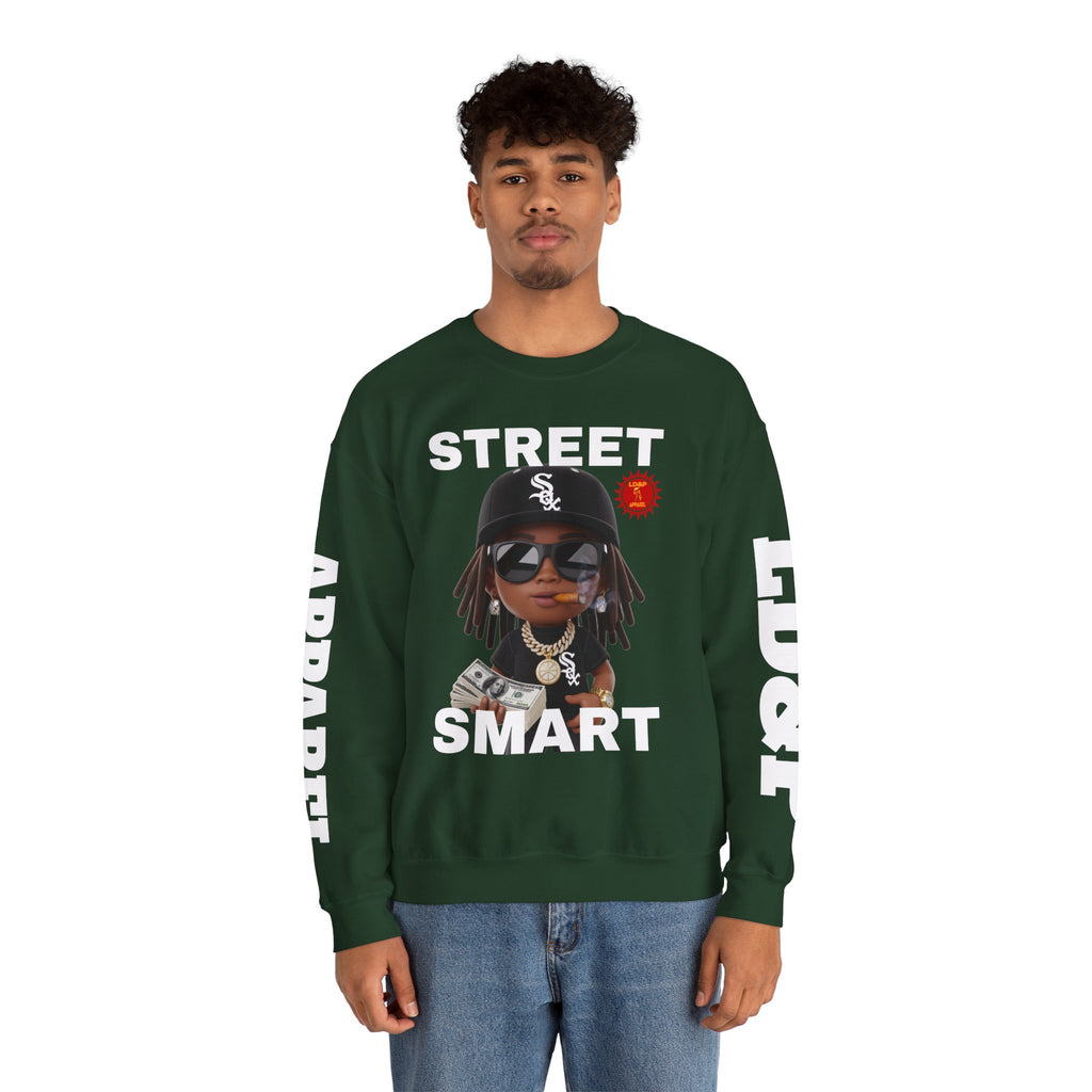 Street Smart Crewneck Sweatshirt - Urban Casual Wear