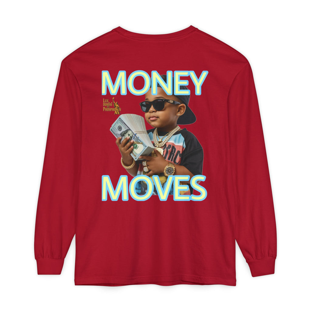Long Sleeve T-Shirt - Money Moves LD&P APPAREL