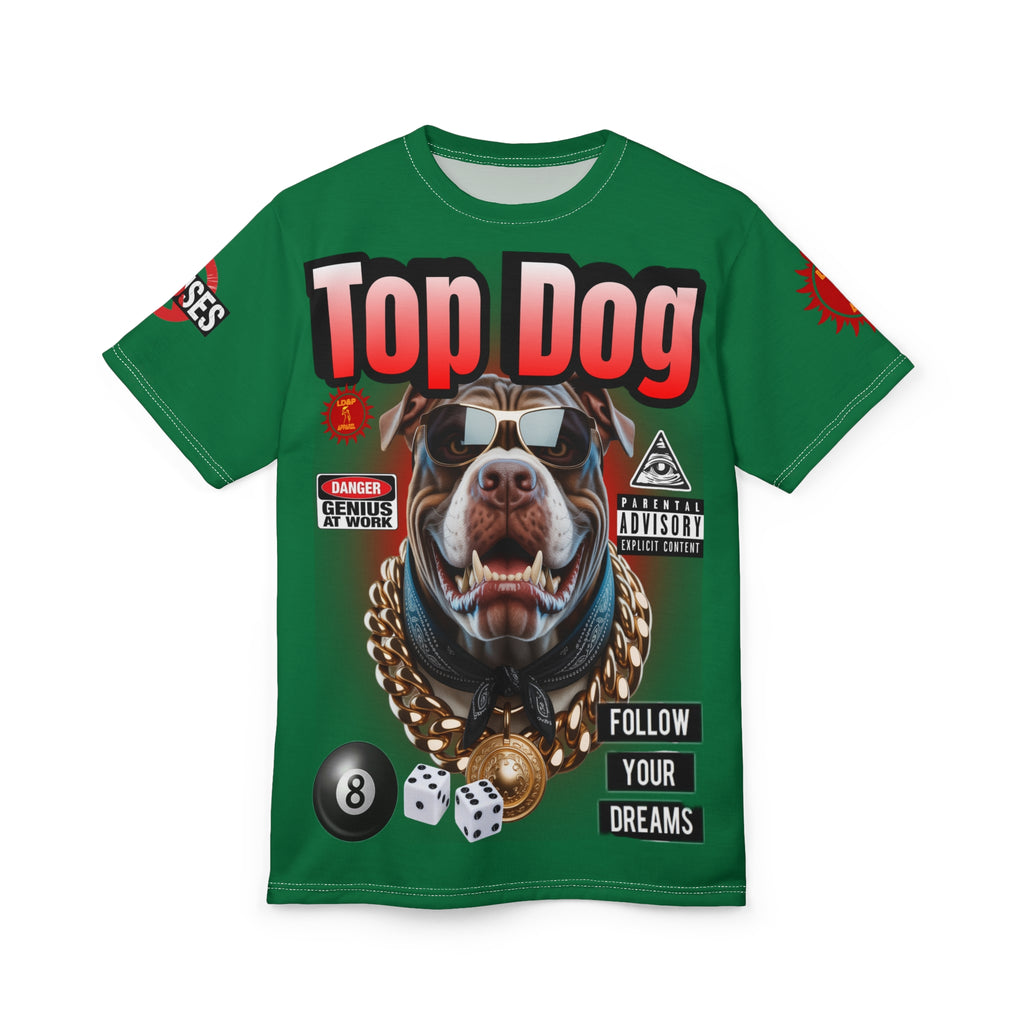 Top Dog LD&P APPAREL GRAPHIC T-Shirt GREEN,