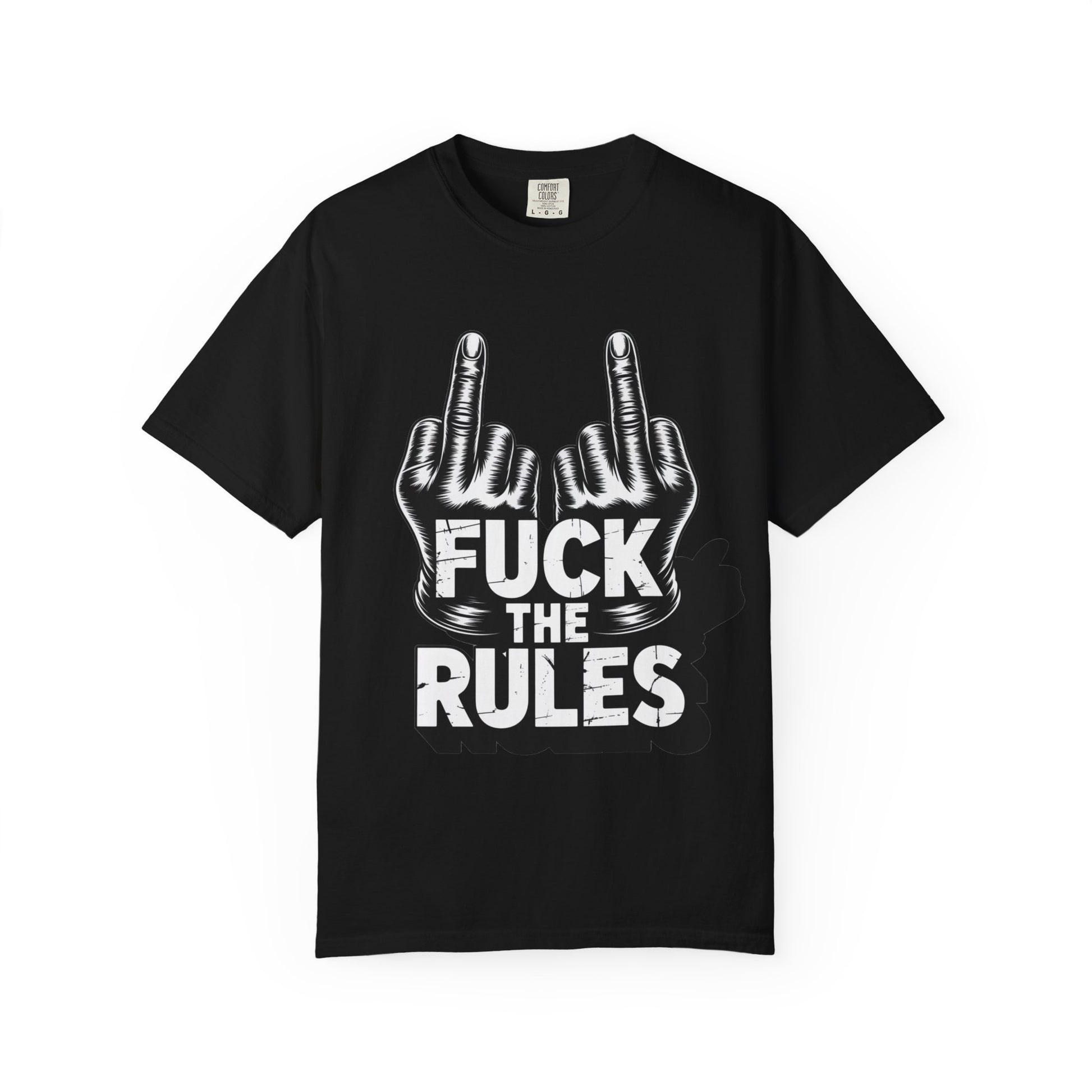 Trust Nothing Unisex T-shirt - Skip The Rules Typography Tee