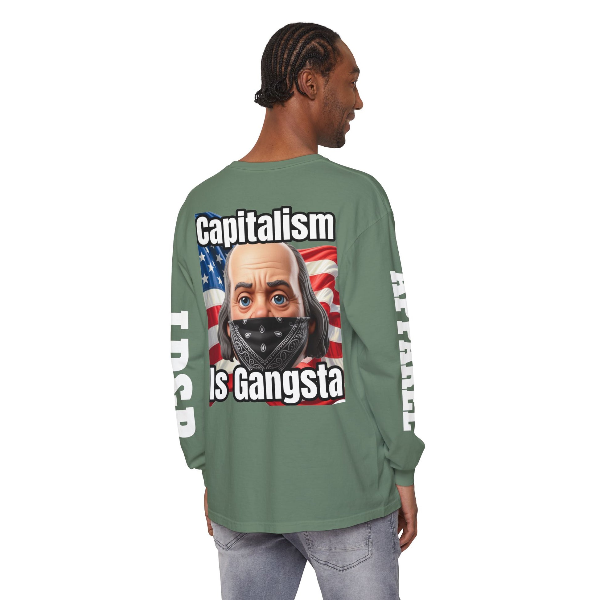 Capitalism is Gangsta Long Sleeve T-Shirt