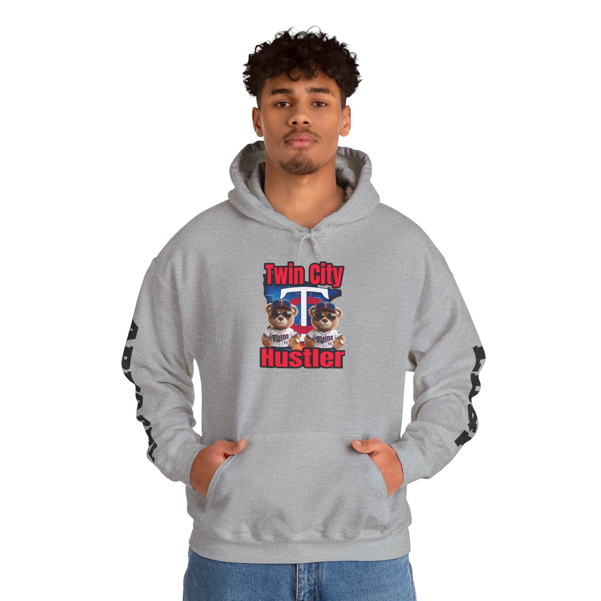 Hooded Sweatshirt - Twin City HUSTLER