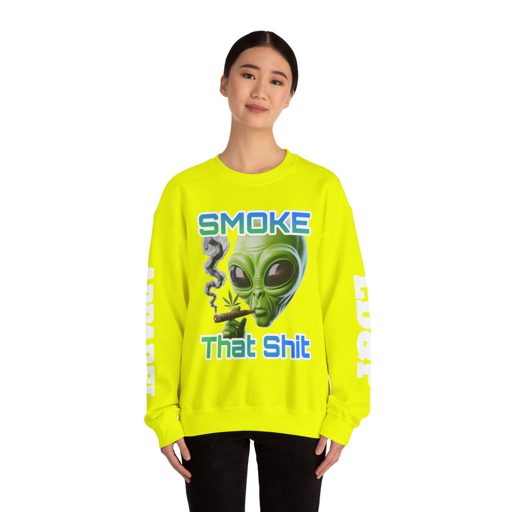 Crewneck Sweatshirt - Smoke That LD&P APPAREL Design