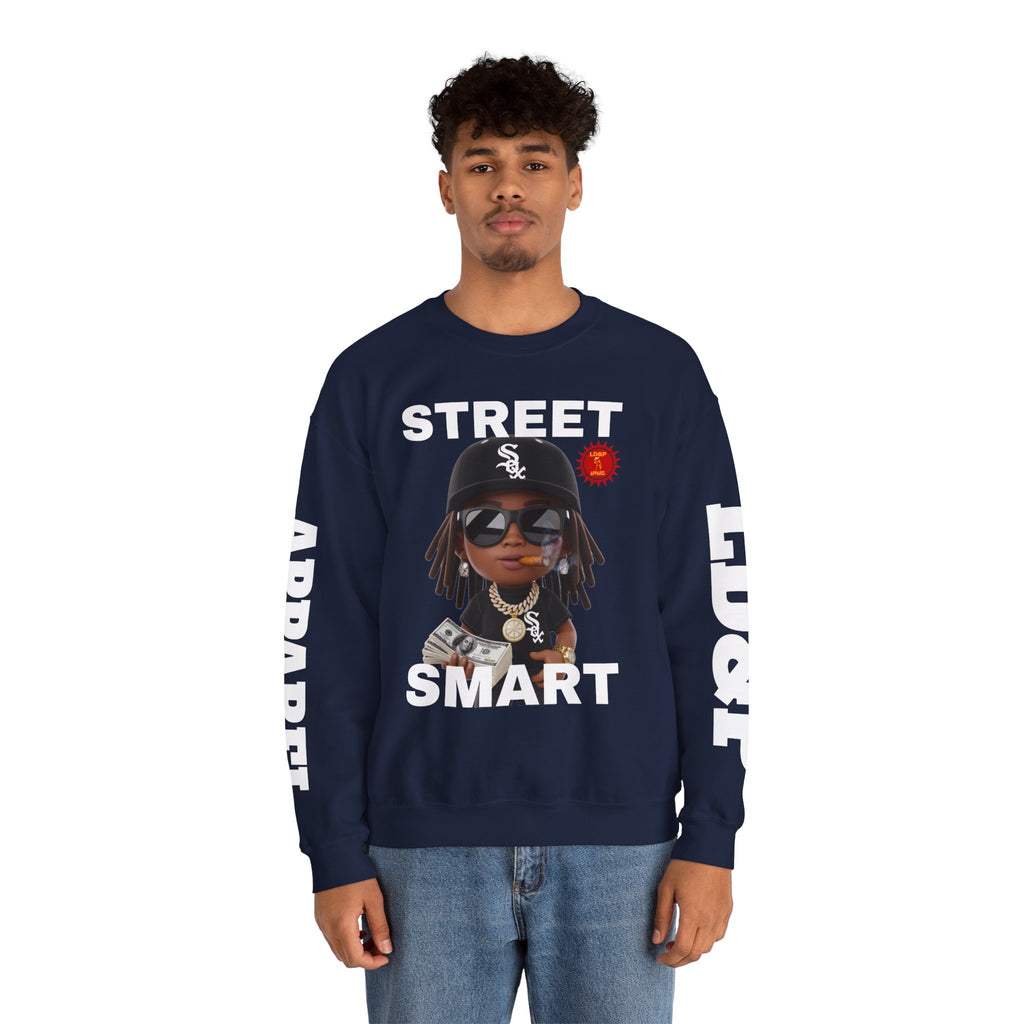 Street Smart Crewneck Sweatshirt - Urban Casual Wear