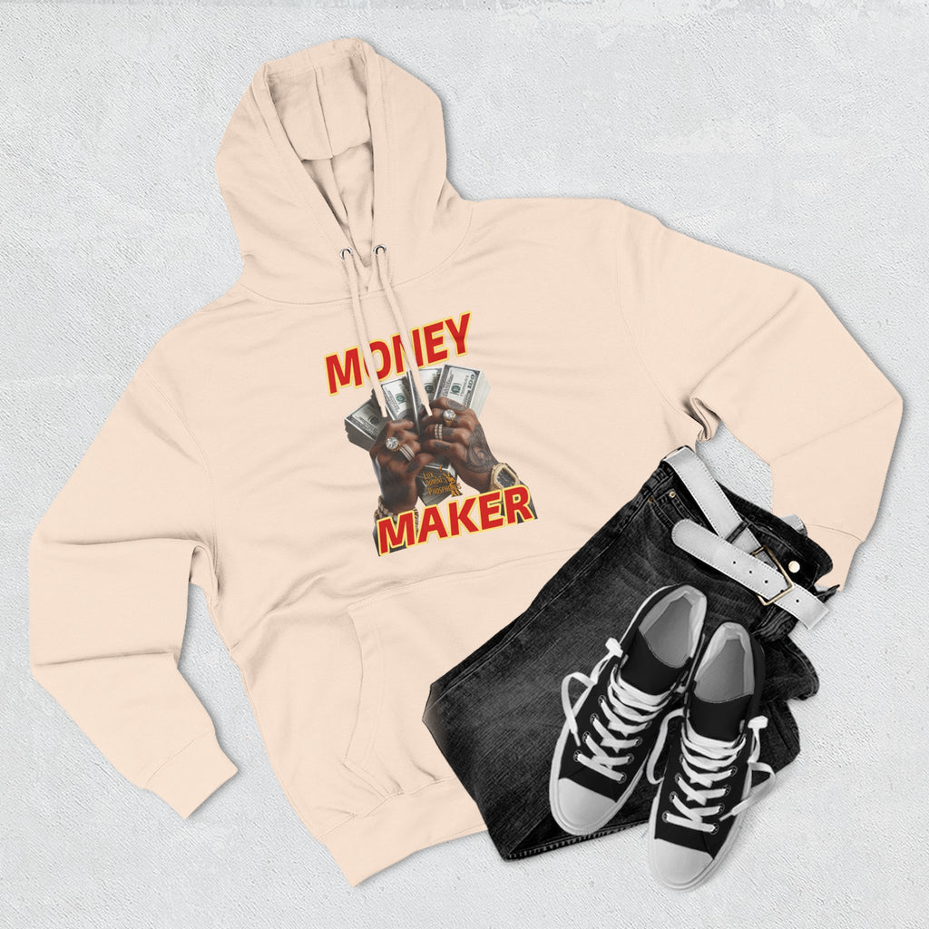 Fleece Hoodie - Money Maker Design