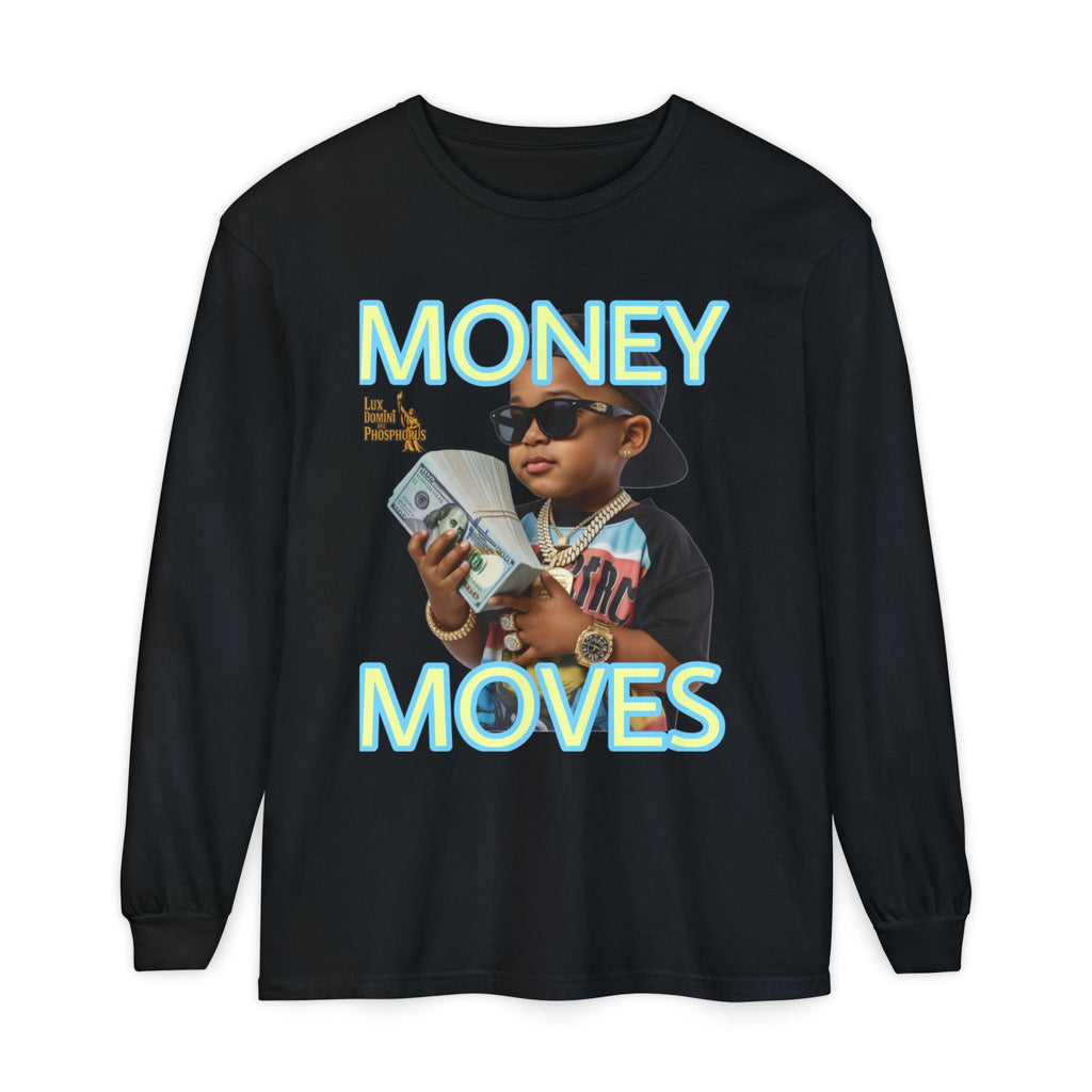 Long Sleeve T-Shirt - Money Moves LD&P APPAREL
