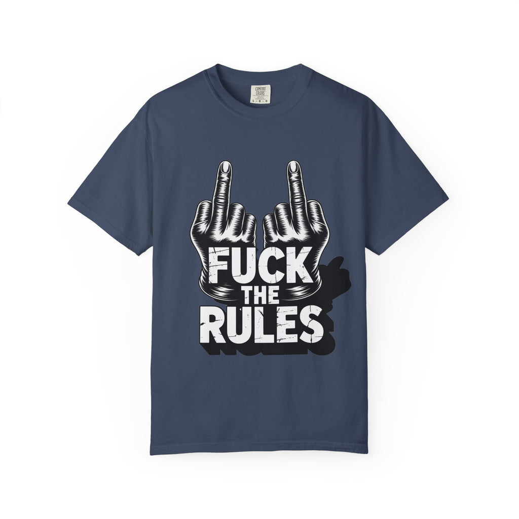 Trust Nothing Unisex T-shirt - Skip The Rules Typography Tee