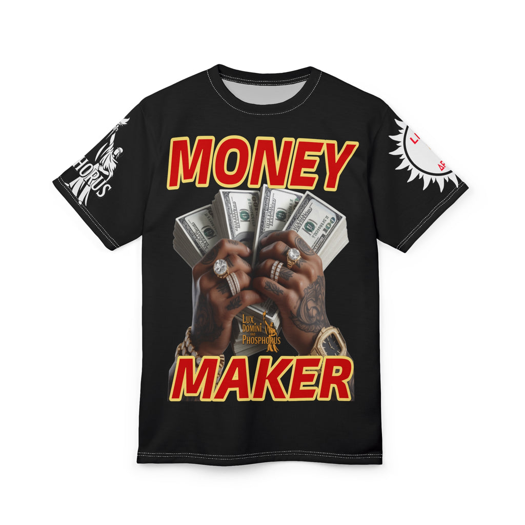Money Maker Unisex Tee - Lux Domini and Phosphorus LD&P Apparel Design