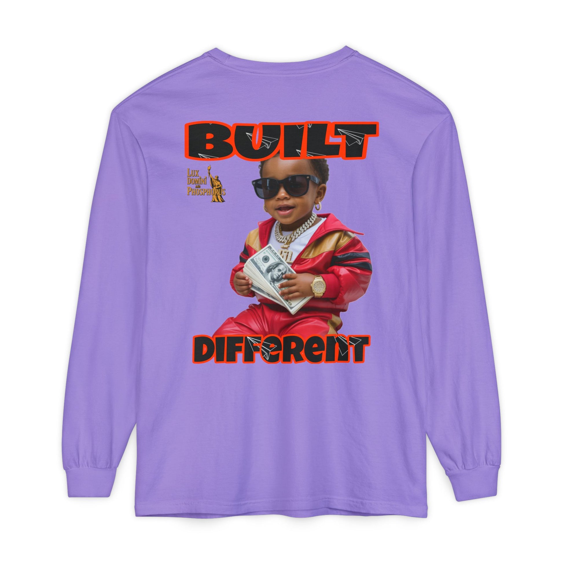 Long Sleeve T-Shirt - Built Different LD&P Apparel Design