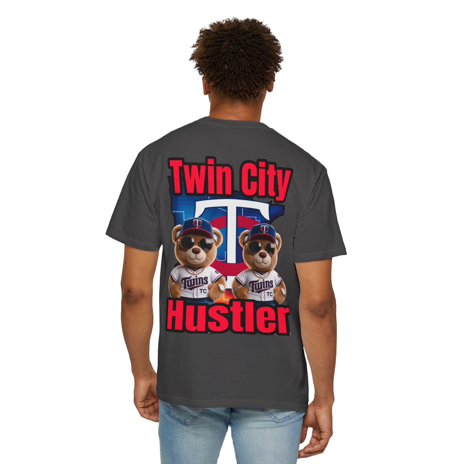 Hustler Garment-Dyed T-shirt - Twin City LD&P Apparel Design