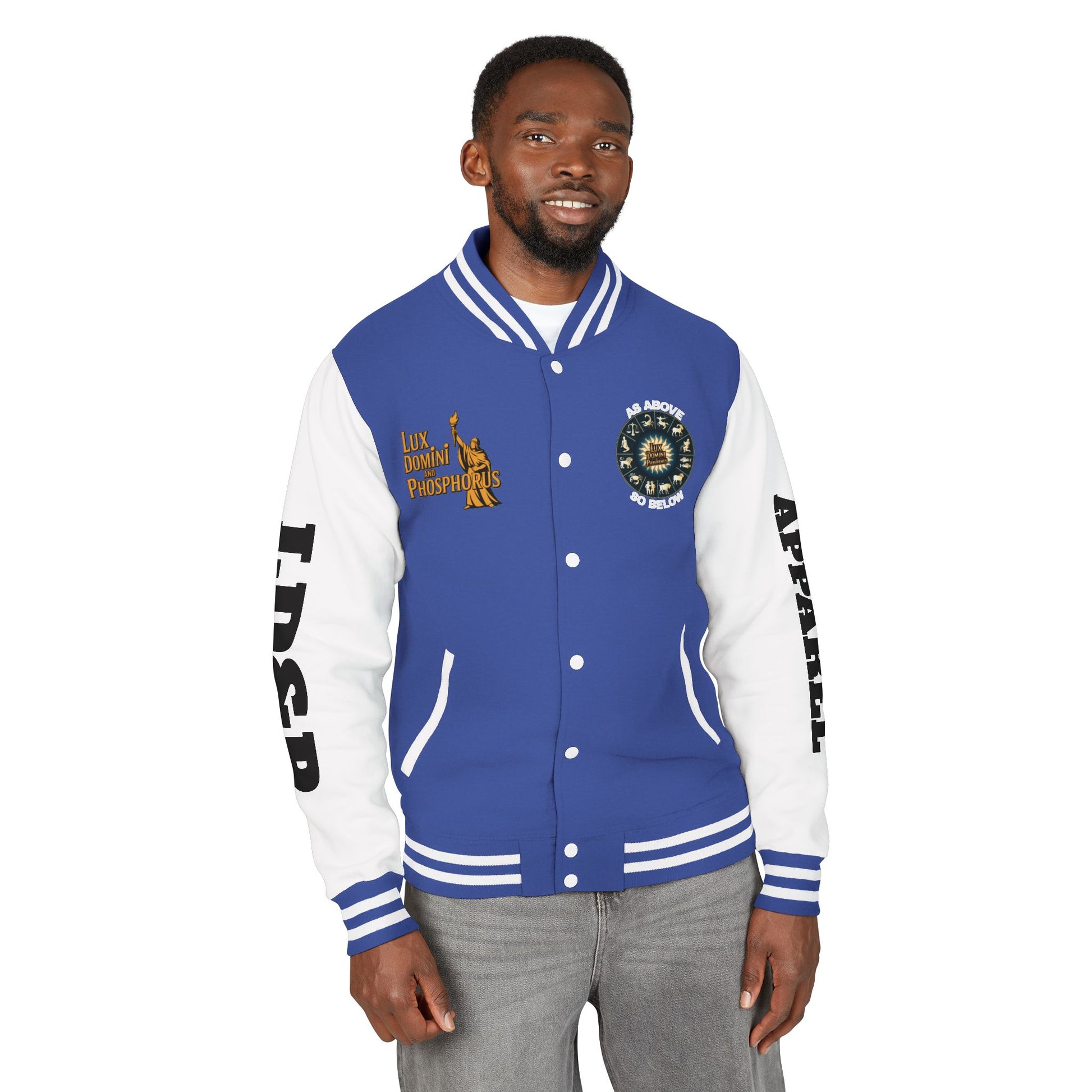 Letterman Jacket - As above so below LD&P APPAREL Design