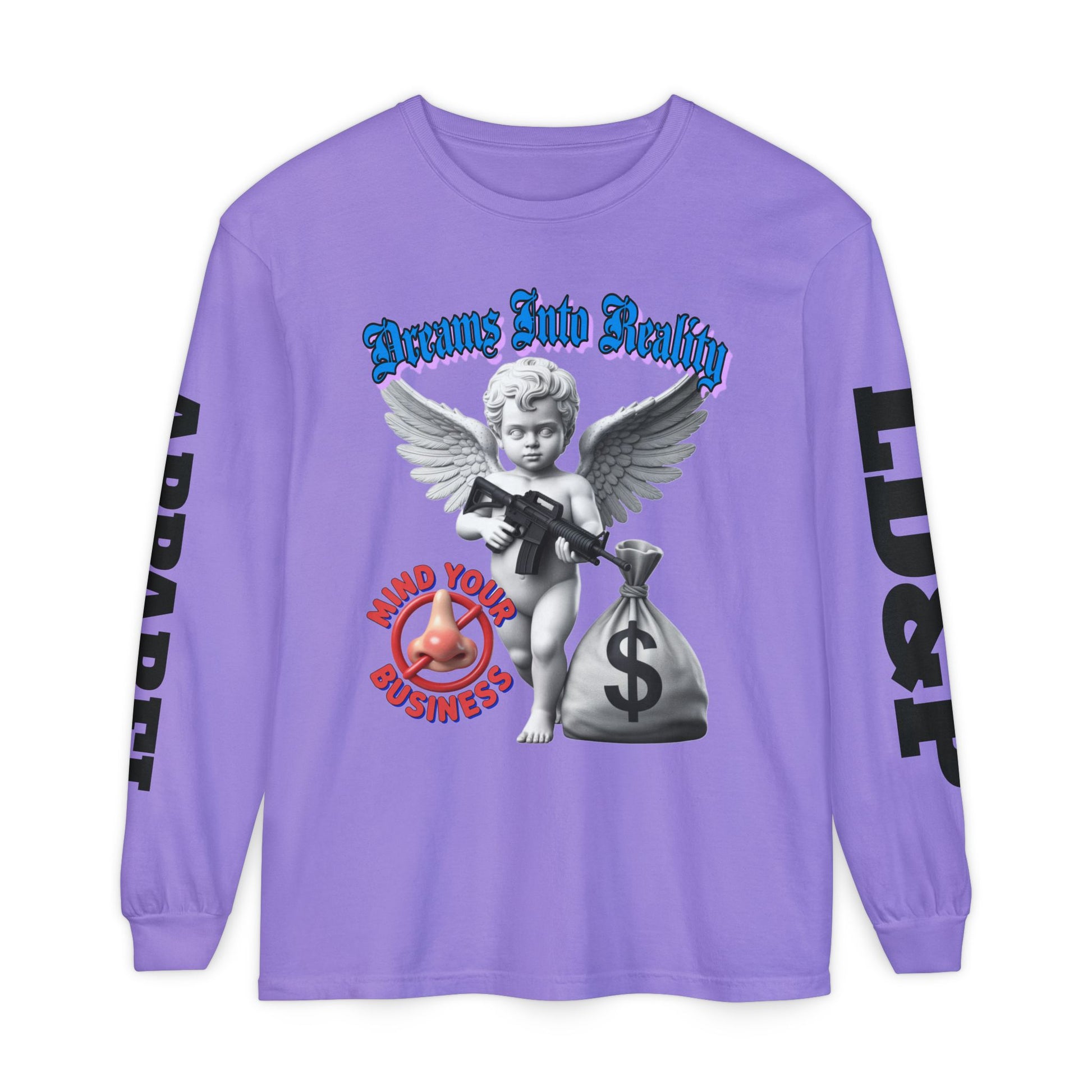 Garment-Dyed Long Sleeve T-Shirt Dreams Into Reality