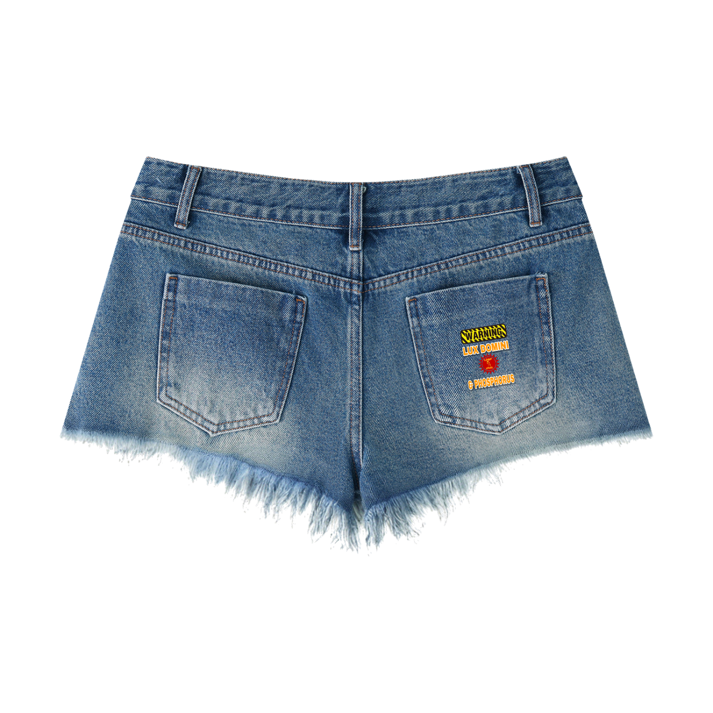 Women's Vintage Wash Raw Hem LD&P  Apparel  Shorts