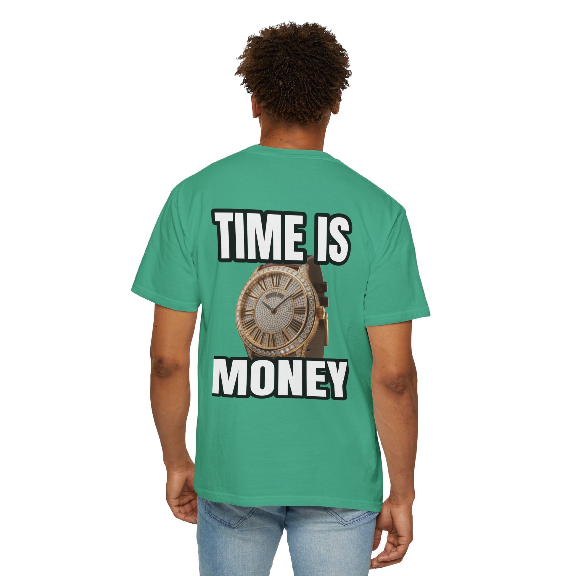 Garment-Dyed T-shirt - No Sleep, Time to Eat