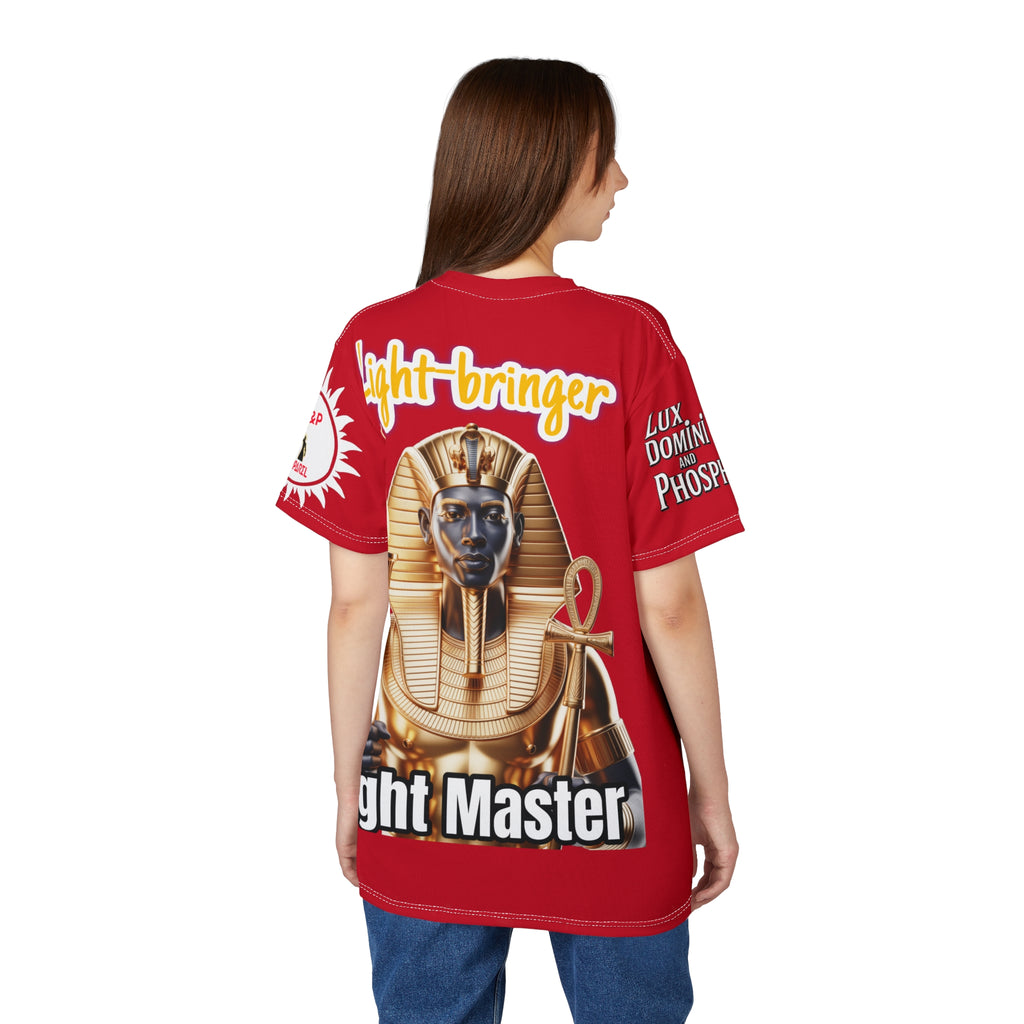 Light Master Tee - Lux Domini and Phosphorus LD&P Apparel Design Red