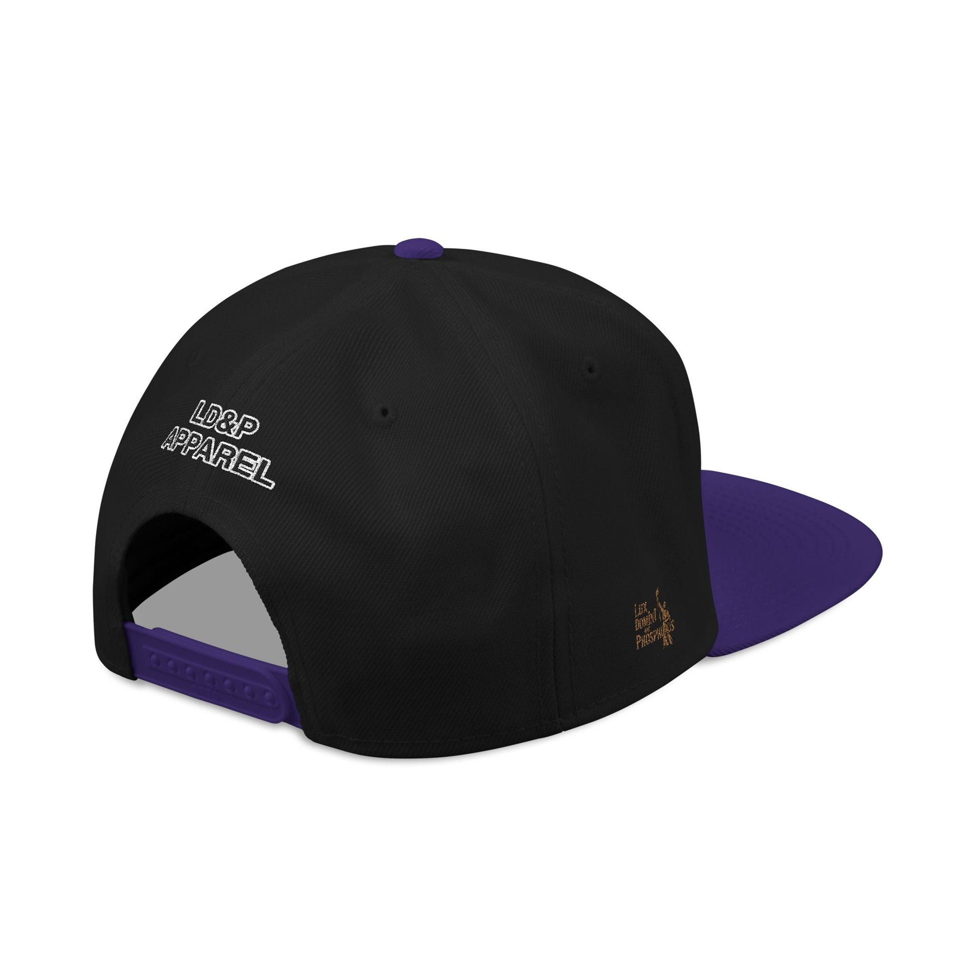 Embroidered Snapback Cap - LD&P Apparel Design