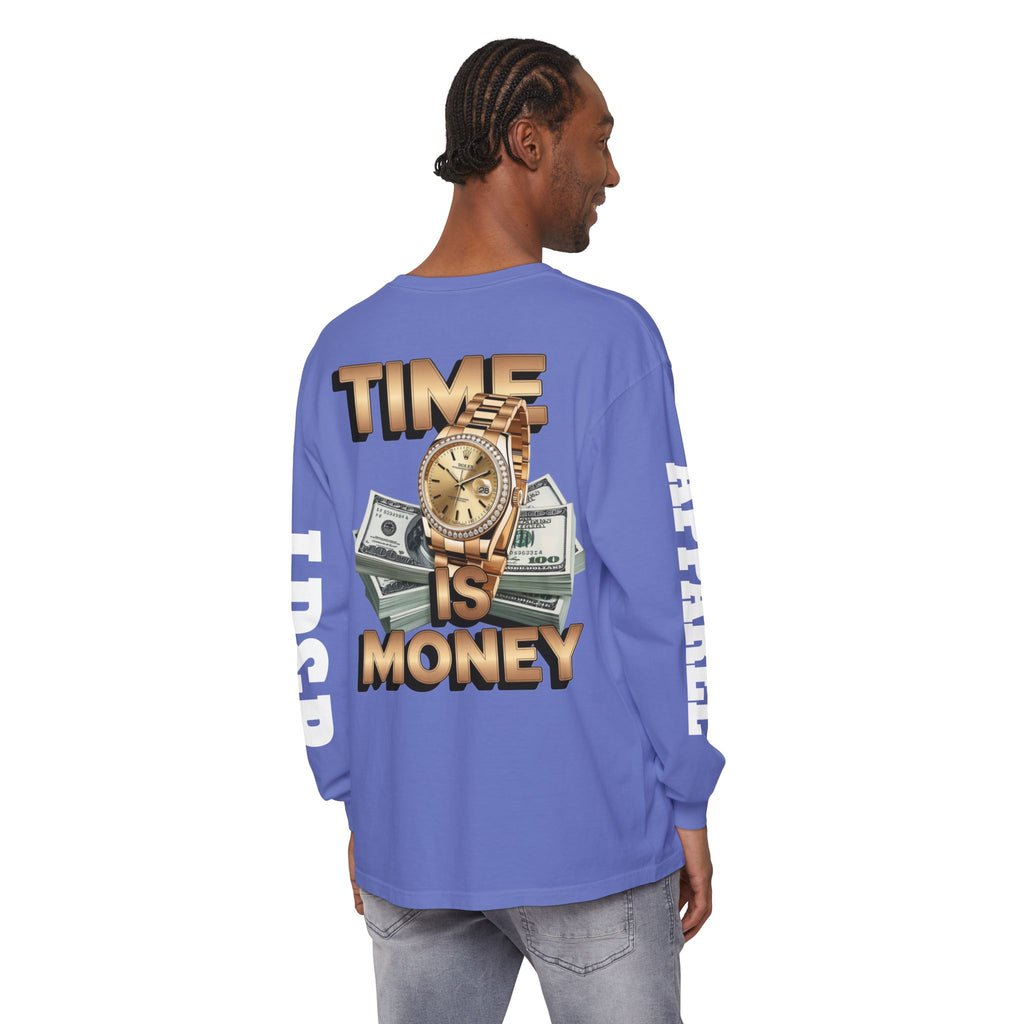 Long Sleeve T-Shirt Time is MONEY Design