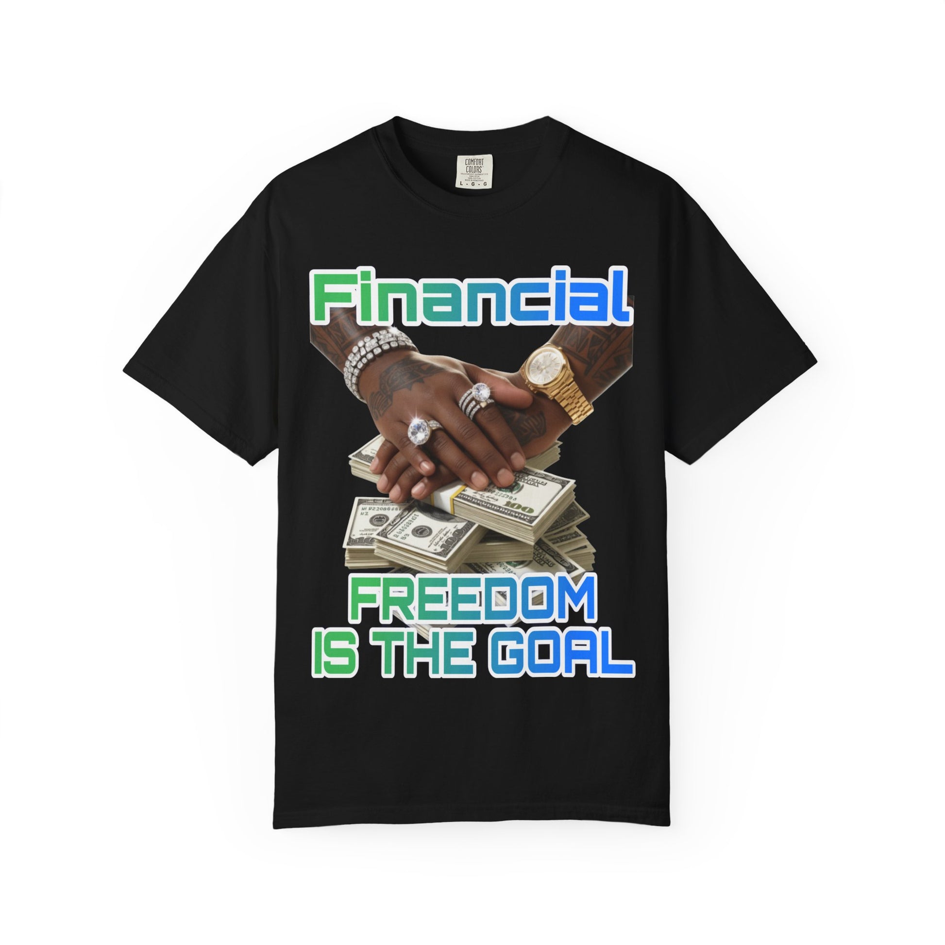 Financial Freedom Unisex T-shirt - 'Financial Freedom is The Goal' Design